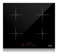 IsEasy Piastra Induzione, Piano cottura con comandi touch con timer rosso