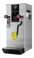 Bollitore elettrico digitale funzionamento automatico argento