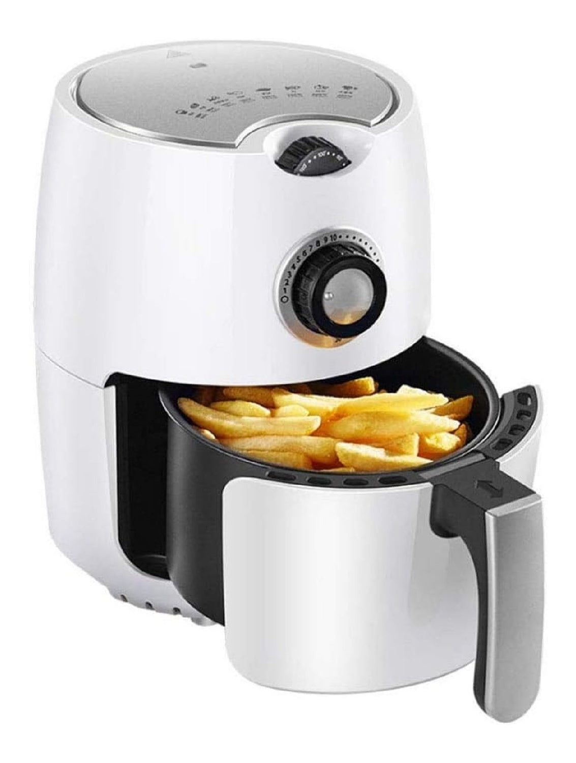 Friggitrice ad aria con timer funzione vapore bianco