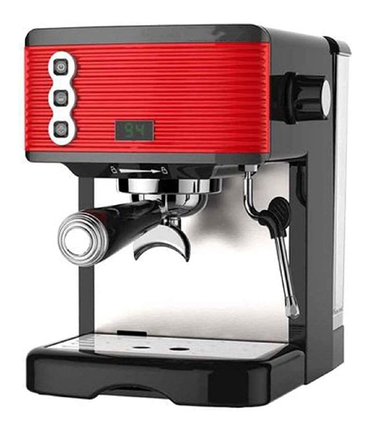 Macinacaffe elettrico funzionamento automatico funzione vapore nero funzione vapore
