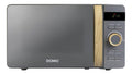 Forno a microonde digitale con timer grigio