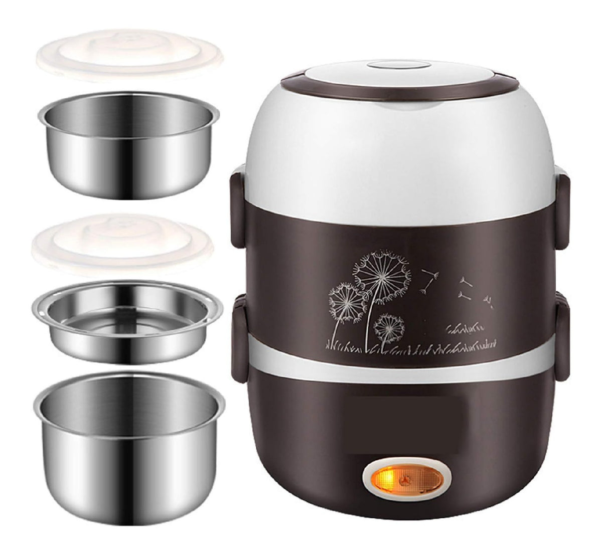 Elettrodomestico compatto oro portatile funzione vapore
