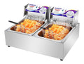 Friggitrice da cucina Friggitrice elettrica Doppia Vasca Tavolo