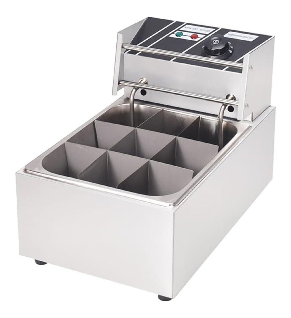 Friggitrice elettrica funzione vapore verde
